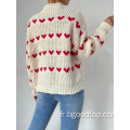 Pauche à col debout Pull à manches longues Sweater